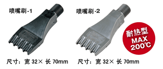喷嘴刷-1、喷嘴刷-2 规格